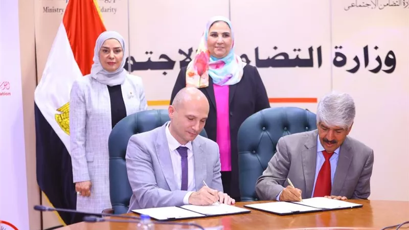 القباج تشهد توقيع بروتوكول لشراء مواد إغاثية ومساعدات للفلسطينيين