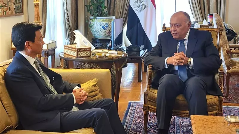 وزير الخارجية يلتقي وزير خارجية تايلاند في القاهرة