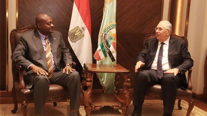القصير يبحث مع وزير الموارد المائية بغينيا سبل تعزيز التعاون المشترك