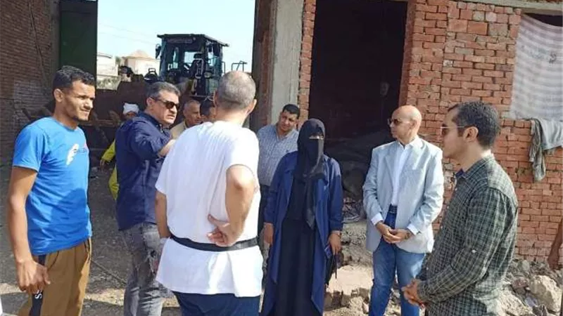 التخلص الآمن من النفايات الخطرة المضبوطة داخل مخزن ببردين