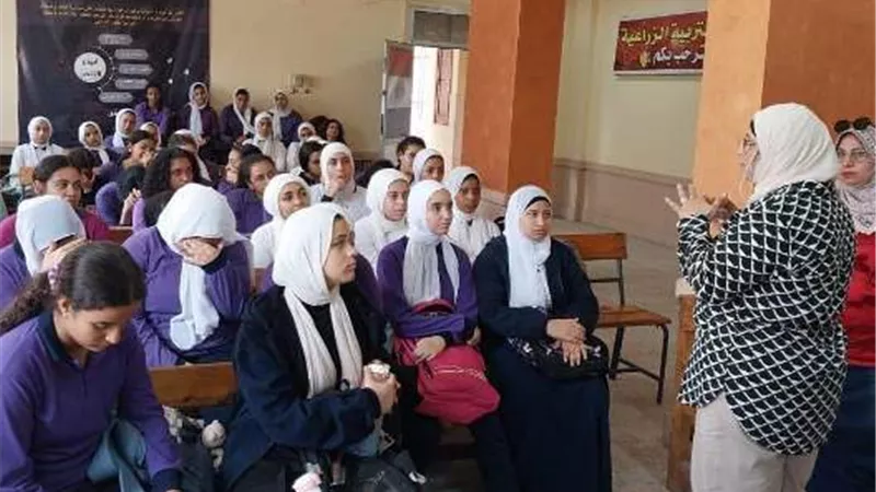 حماية الطفل بالمنيا تنظم ندوات لطلاب المدارس