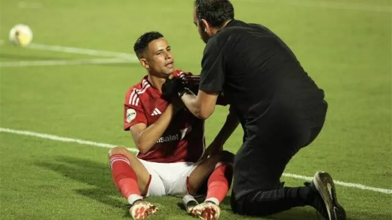 الأهلي يطمئن جماهيره على حالة رضا سليم