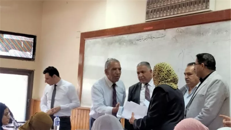نائب رئيس جامعة الأزهر يتابع انتظام العملية التعليمية