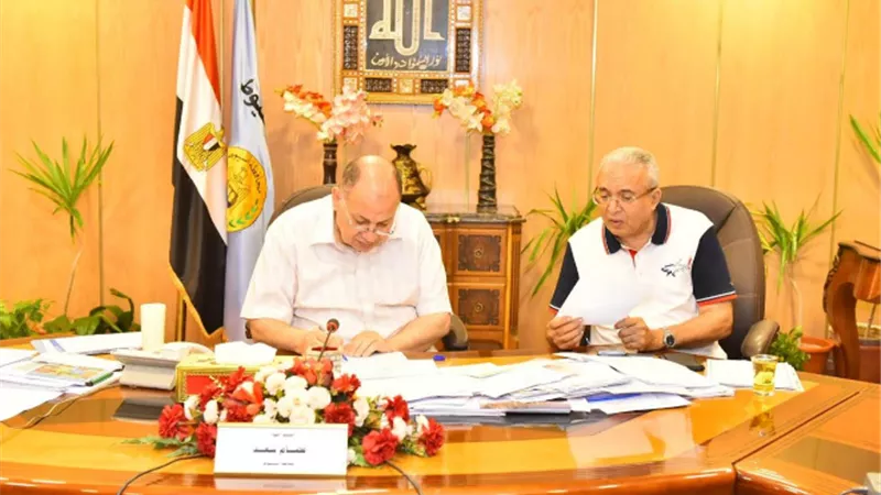 محافظ أسيوط يؤكد حرصة على عقد اللقاءات مع أعضاء مجلس النواب