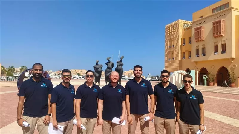 شباب دمياط يخوضون تدريبات مكثفة بمعهد البحر الأحمر لليخوت