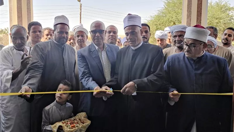 إفتتاح 3 مساجد جديدة بأسوان..صور