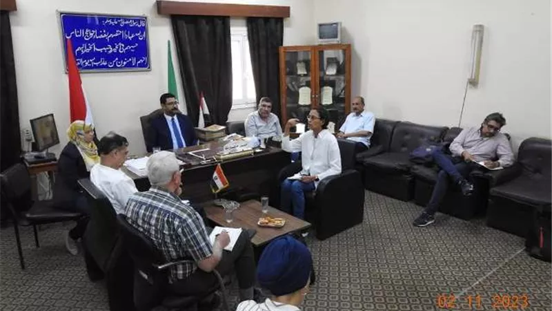 المنيا تستقبل بعثة الصندوق الدولي للتنمية الزراعية