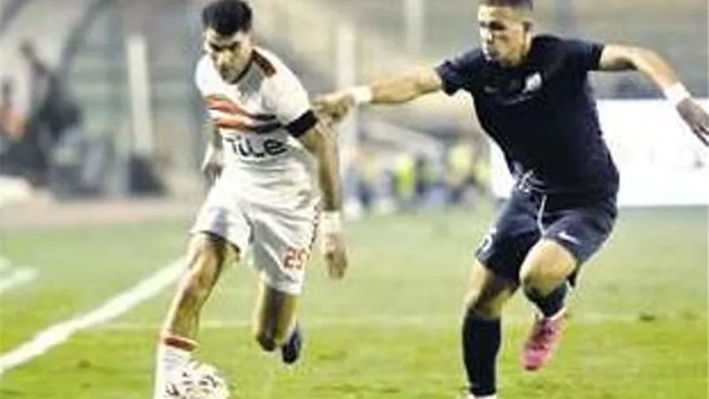 الزمالك يتعادل مع زد 1/1 فى الشوط الاول