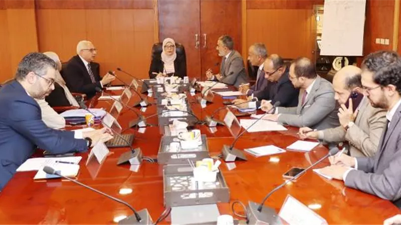أسباب اجتماع قيادات هئية التنمية الصناعية وزارة التخطيط.. بالصور