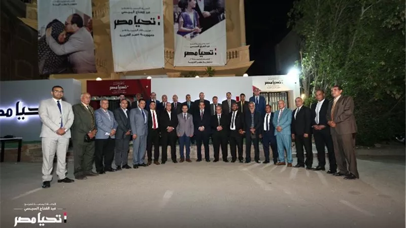 حملة المرشح عبدالفتاح السيسي تستقبل وفدا من نقابة العاملين بالخدمات الصحية