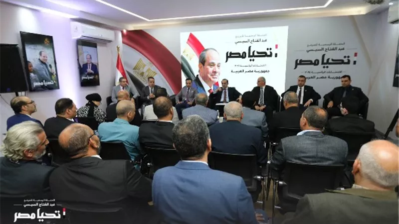 حملة المرشح عبد الفتاح السيسي تستقبل وفداً من نقابة العاملين بالخدمات الصحية