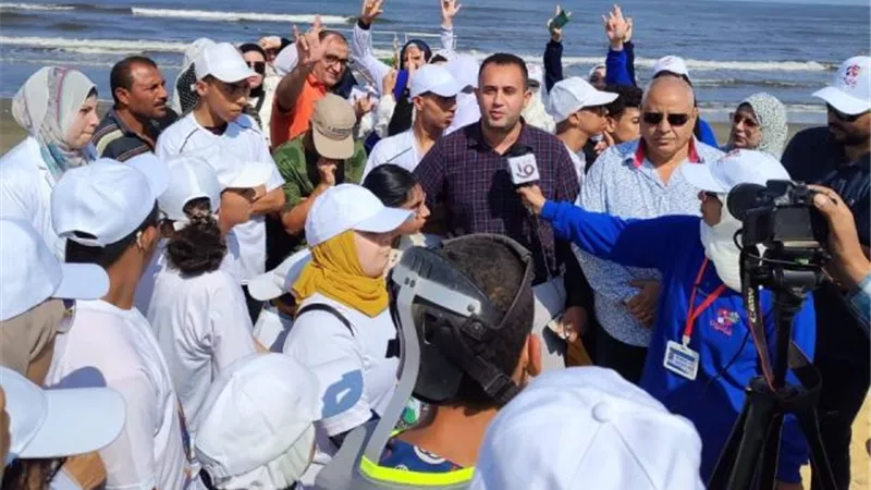 جهاز دمياط الجديدة يكرم أبطال الأثقال وينظم قافلة طبية لذوى الهمم