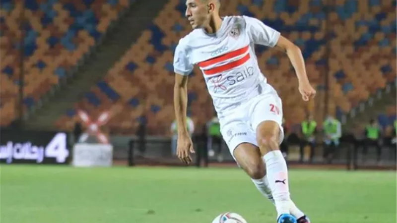 الزمالك يقرر تجميد أحمد فتوح بعد واقعة مباراة زد