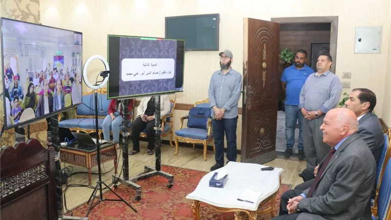 الزناتي يفتتح الدورة التدربيبه 86 أزمات وتفاوض للمعلمين بالمحلة