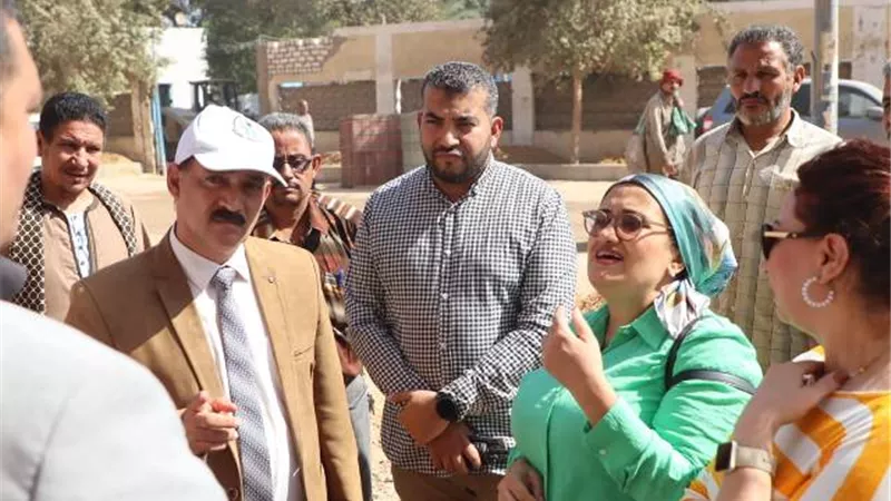 لجنة ثلاثية تتفقد مشروع الصرف الصحي بساحل سليم