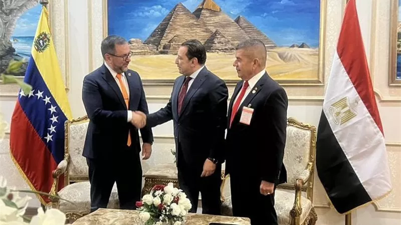 وزير الخارجية الفنزويلي يصل القاهرة