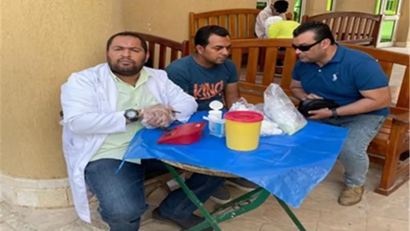 الجامعة العربية المفتوحة تنظم حملة للتبرع بالدم لصالح مصابي غزة