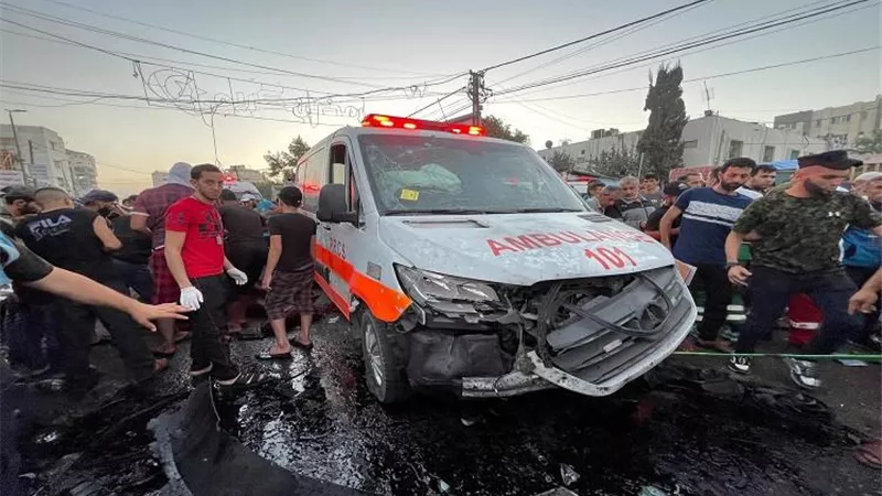 الصحة العالمية تعرب عن صدمتها من قصف الاحتلال سيارات إسعاف في غزة