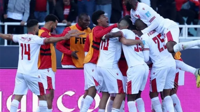 الوداد المغربى يفوز على صن داونز بثنائية فى ذهاب نهائى السوبرليج