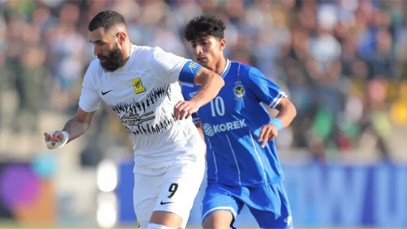 القوة الجوية العراقي يفوز على الاتحاد السعودي بهدفين.. فيديو