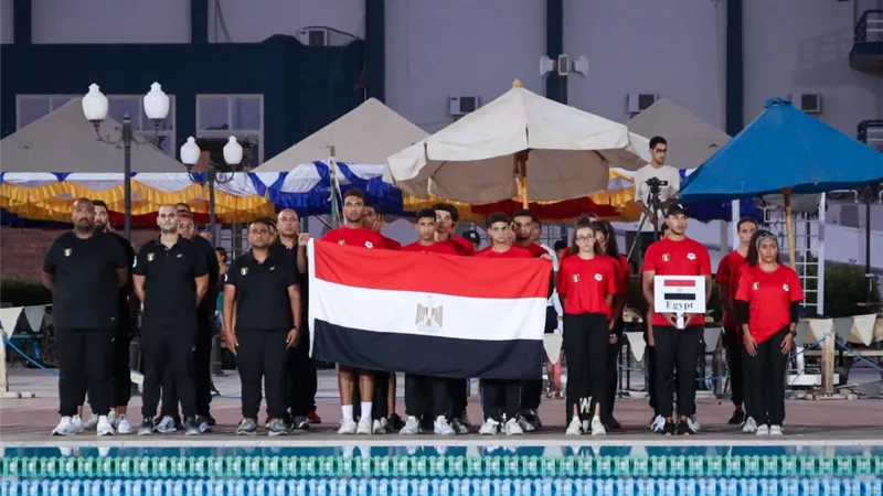 مصر تسيطر على البطولة الأفريقية والعربية للسباحة بالزعانف