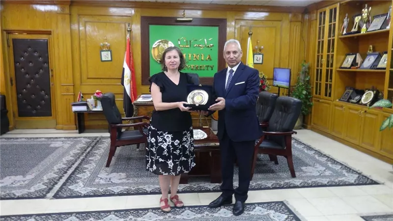 ندوة تعريفية بجامعة المنيا حول التبادل الثقافي والمنح الدراسية