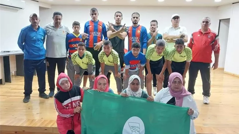 فوز منتخب المنيا للتربية الفكرية العاب قوى
