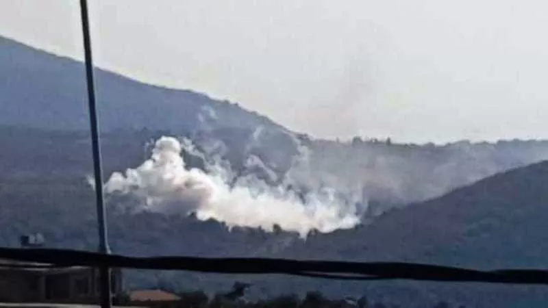 حزب الله يستهدف موقع بركة ريشا الإسرائيلي على الحدود جنوب لبنان