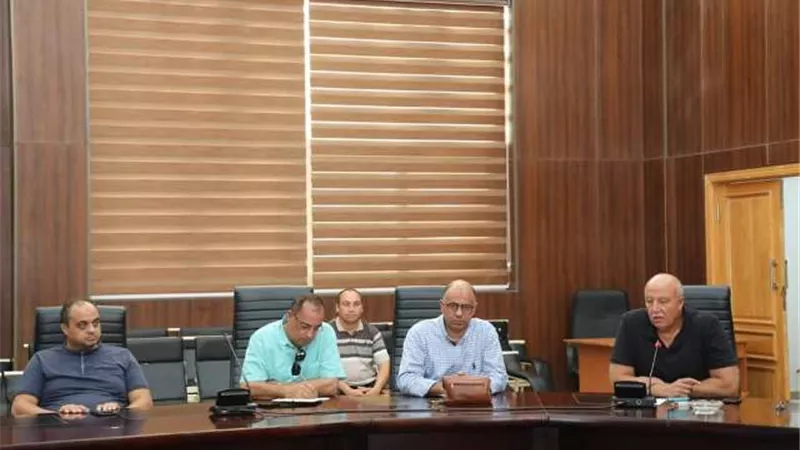 البنداري يترأس الجلسةالثانية لمناقشة البدائل المقترحة للخط الثالث