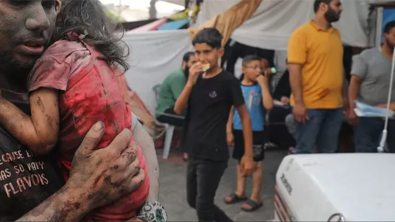 الصليب الأحمر: مقتل أطفال في غزة 