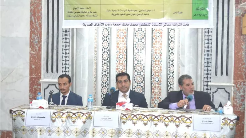في اليوم الثاني من الأسبوع الثقافي بمسجد السيدة خديجة بالعبور