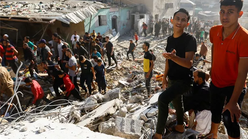 كامالا هاريس تبلغ رئيس إسرائيل بضرورة حماية المدنيين في غزة