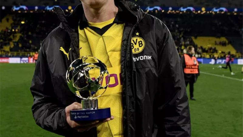جوليان براندت رجل مباراة بوروسيا دورتموند و نيوكاسل