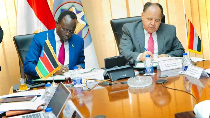 معيط:كل الدعم لأشقائنا فى جنوب السودان لتحقيق المستهدفات التنموية