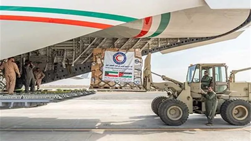 مطار العريش الدولي يستقبل 6 طائرات محملة بـ227 طنًا من المساعدات لغزة