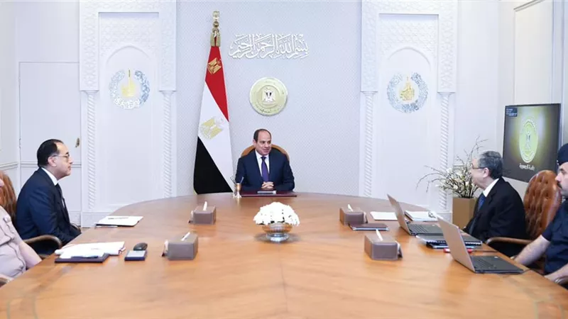 الرئيس السيسي يتابع جهود تفعيل مشروع الإنتاج الزراعي 