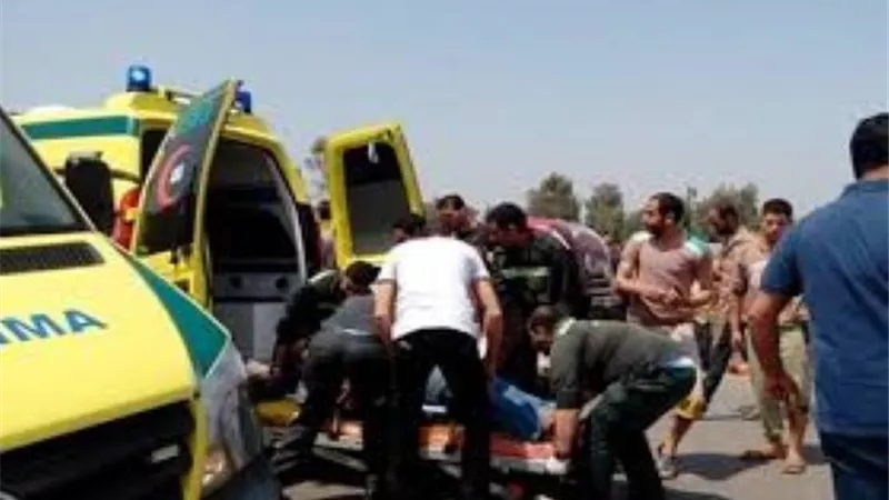 مصرع سيدة دهستها سيارة بأبوقرقاص