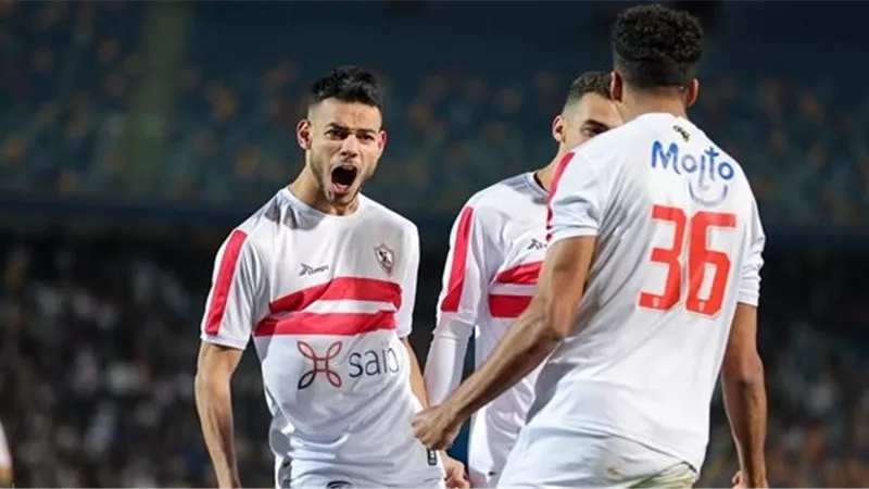 دونجا يدرك هدف التعادل للزمالك في الوقت القاتل أمام بيراميدز