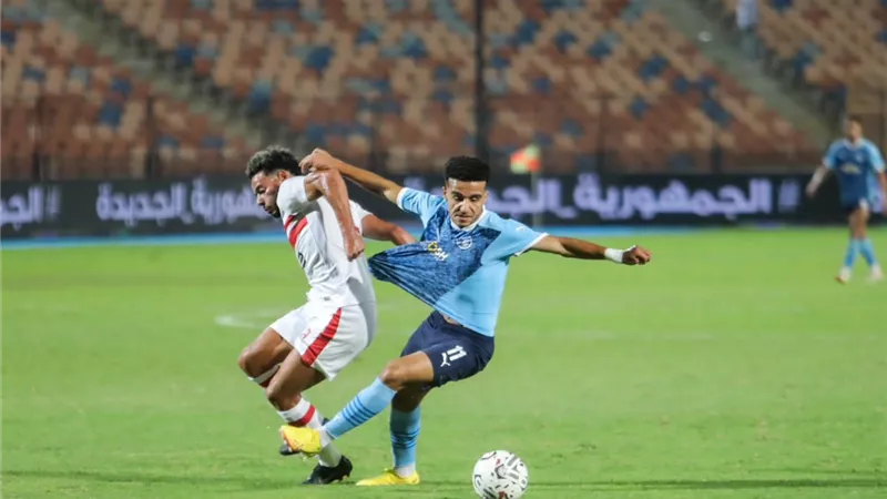 مصطفي فتحي يمنح بيراميدز الهدف الثاني في شباك الزمالك