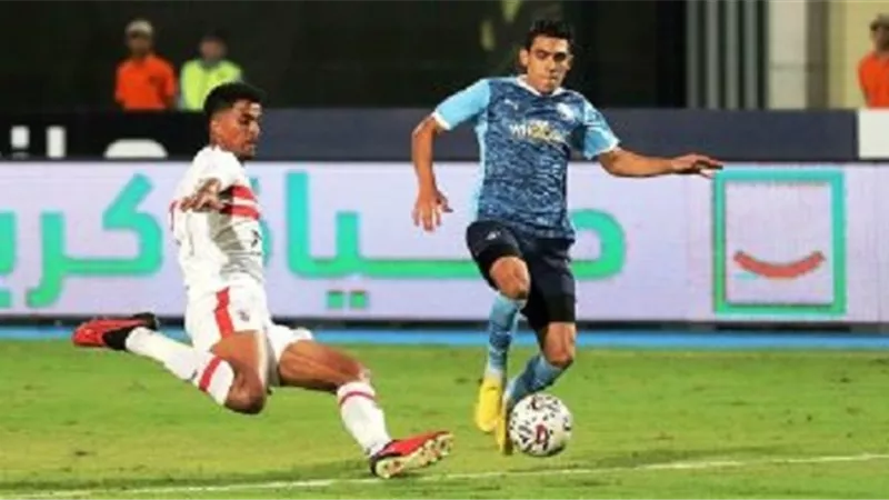 محمد حمدي يتقدم لبيراميدز بالهدف الثالث أمام الزمالك