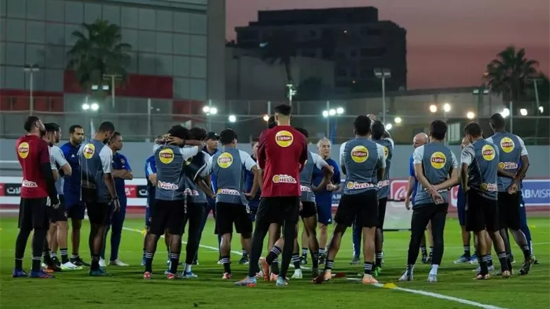 مران الأهلي: الفريق يواصل تدريباته استعدادًا لمواجهة الجونة