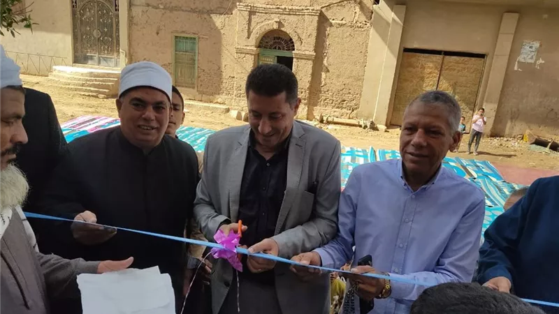 أفتتاح مسجد النور بقرية 