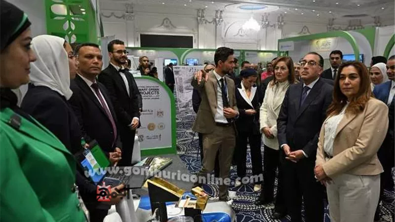 محافظ دمياط تشارك بالمؤتمر الوطنى لمبادرة المشروعات الخضراءالذكية