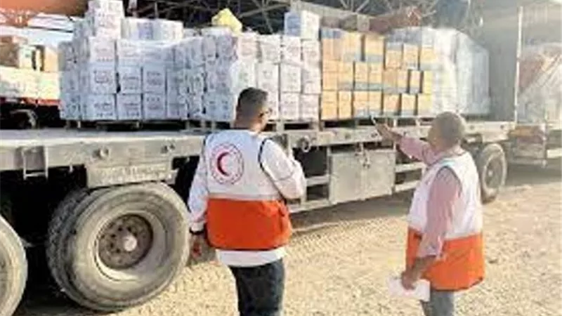 مطار العريش الدولى استقبل 6 طائرات محملة بـ227 طنًا من المساعدات