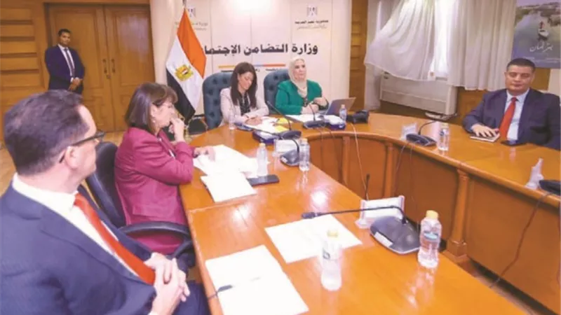 التضامن والتعاون يبحثان مع الأمم المتحدة توفير المساعدات لغزة