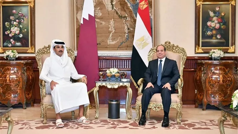 أمير قطر يغرّد : 