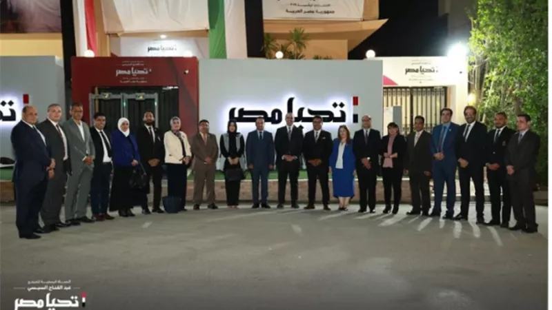 حملة المرشح الرئاسى عبد الفتاح السيسى تستقبل وفدا من كتلة الحوار