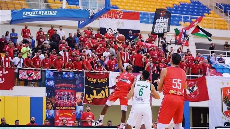الأهلى يصعد لربع نهائى دورى المرتبط لكرة السلة لمواجهة الزمالك