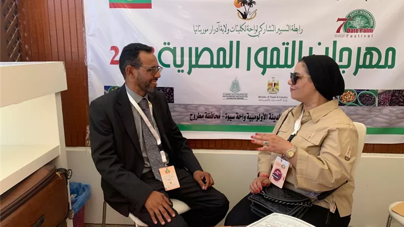 رئيس رابطة التسيير التشاركي لواحة لكليتات موريتانيا تعمل على الاكتفاء الذاتى للتمور 2030