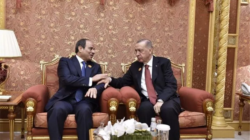 الرئيسان السيسى وأردوغان يتوافقان بشأن الوقف الفورى للعمليات العسكرية فى غزة